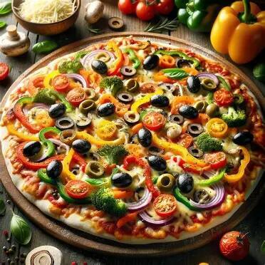 15" Veggie Pizza